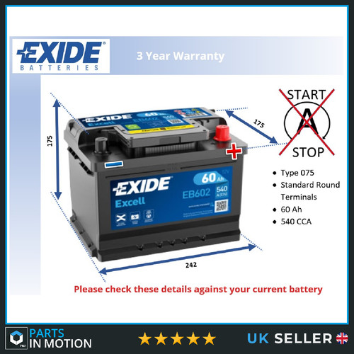 Battery fits vauxhall astra - fits,