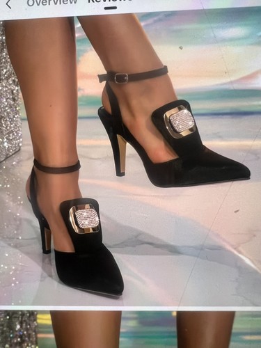 Purple high heeled stylish and - high,