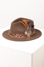 Ladies Wool Felt Summer Hat