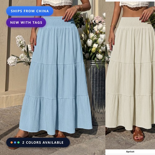 Perfee women smocked tiered - perfee, women's