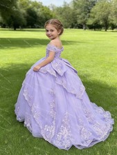 Drop Shoulder Flower Girl