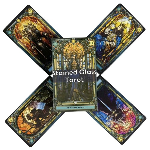 Stained glass tarot - stained,