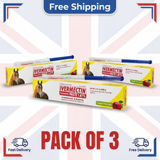 3 Pack Horse Dewormer Paste