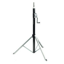 Showtec Goliath Studio 3800 Lighting Stand Wind Up 3.8m 80kg Rigging Light