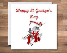 St George's Card With St