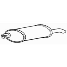 Quality Rear Exhaust Silencer