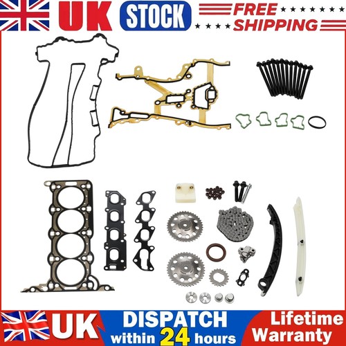 Head gasket set timing chain - timing,