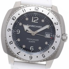 JEANRICHARD Highland 60150-2/60150-11-21A-AC7D 8P diamond Automatic Men's_899275