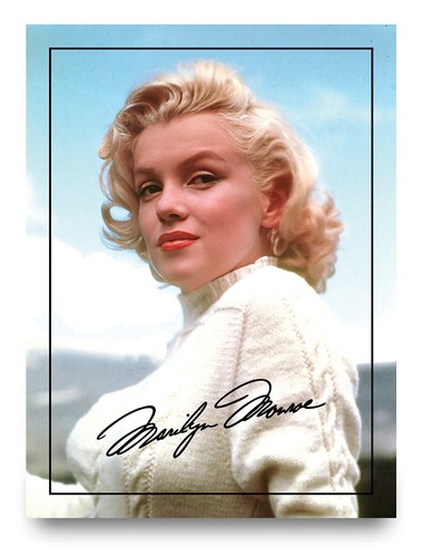 Marilyn monroe signed movie - monroe,