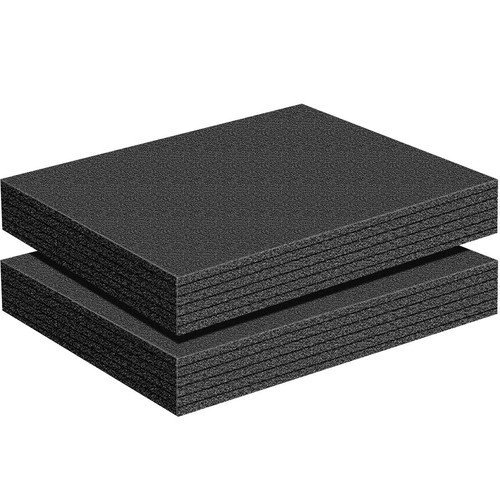 Polyethylene foam sheets - foam, black