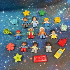 LEGO DUPLO 10 MINI FIGURES WITH ACCESSORIES BUNDLE CHILDREN KIDS