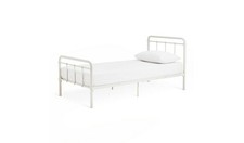 Habitat Kids Agnes Metal Single Bed Frame - White
