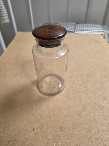 Antique vintage glass chemist - antique,