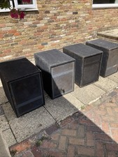 4 x Wembley Loud Speaker B-Line 18” Subs