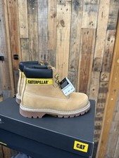 CATERPILLAR CAT Womens UK 3 Wide Colorado Honey Reset Boots BNIB Full  Leather