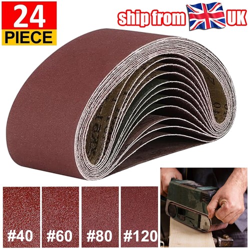 24pack sanding belts 75x533 - 24pack,