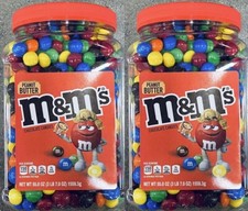 2 PACK M&M Peanut Butter 55 Oz