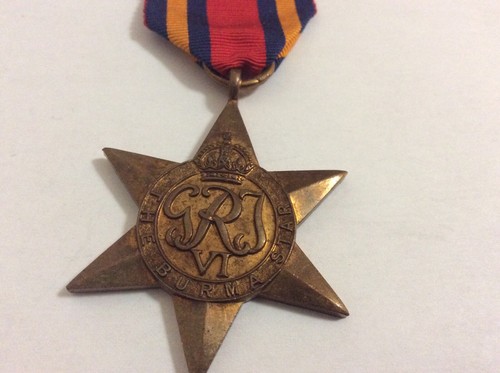 Ww2 burma star - burma, size