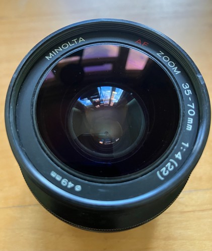 Minolta af35 70mm zoom - minolta, f4