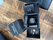OMEGA Snoopy Moonswatch Black Mission to The Moonphase Watch
