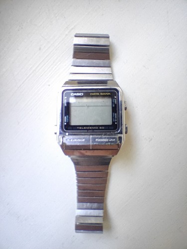 Vintage casio data bank - vintage,