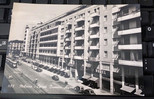 Postcard milan buenos - c.,
