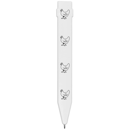 Plump hen flat magnetic - hen', pen