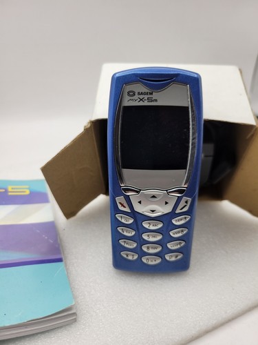 Vintage blue sagem myx - vintage,