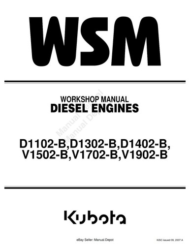 Kubota diesel engine - kubota,