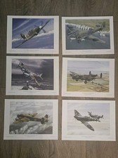 WW2 RAF Aircraft 6 Print Set