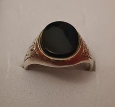Vintage SIL Marked Signet Ring