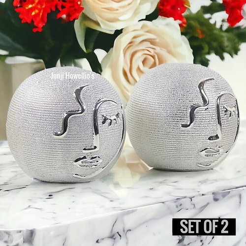 Silver decorative ball - decorative,