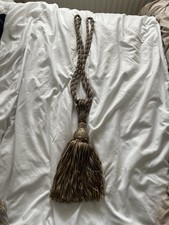  1x Large Door Curtain brown