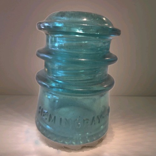 Vintage hemingray aqua - 10, blue