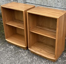 FINE PAIR OF ERCOL BEDSIDE