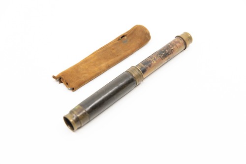 Antique lacquered brass draw - antique,