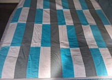 Quilted cotton throw - , approx