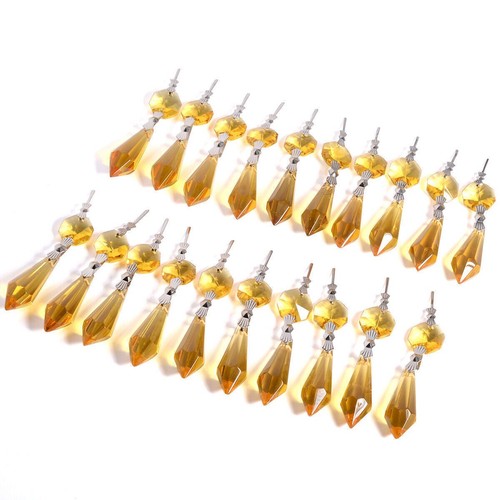 20pcs 38mm color crystal - 38mm,