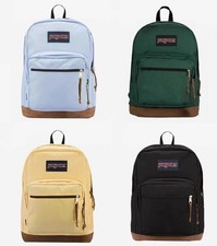 16inch Large Computer Bag Rucksack Jansport Cool Student Laptop Backpack Coconut
