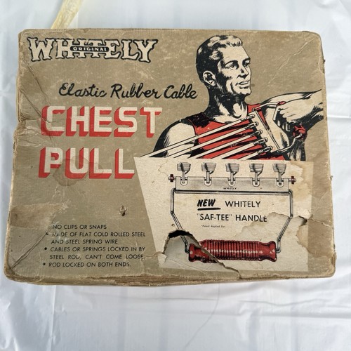 Vintage whitely chest expander - vintage,