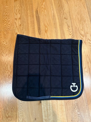 Dressage saddle pad black - pad,