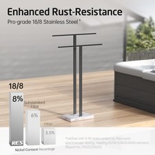 Standing Towel Rail with