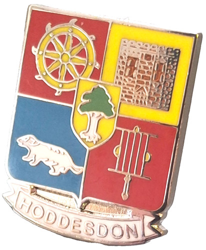 Hoddesdon town small pin - pin, badge