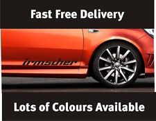 Irmscher Vauxhall Door Sticker