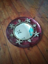 Vintage Large Mirror Metal
