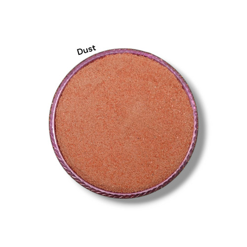 Crushed orange coral - crushed, dust