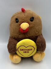 Love Hearts Mother Hen Soft Toy Stuffed Animal 11" Posh Paws Bird Plush