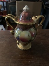 A Coalport Pot Pourri Vase and
