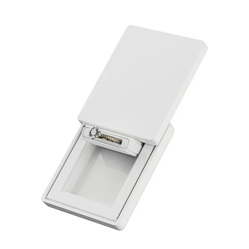 Monolix white slim ring box - slim,