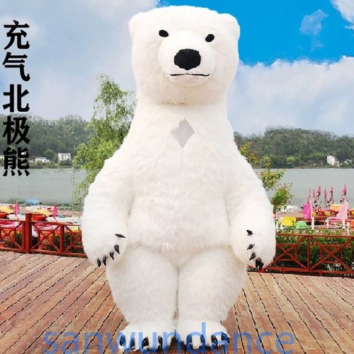 Giant polar bear - giant, inflatable